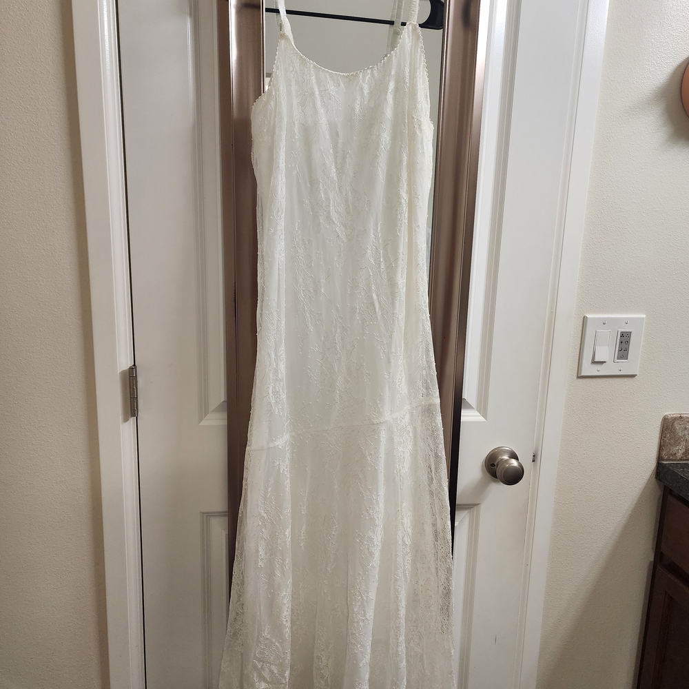 Steve Madden Ivory Lace Wedding Dress